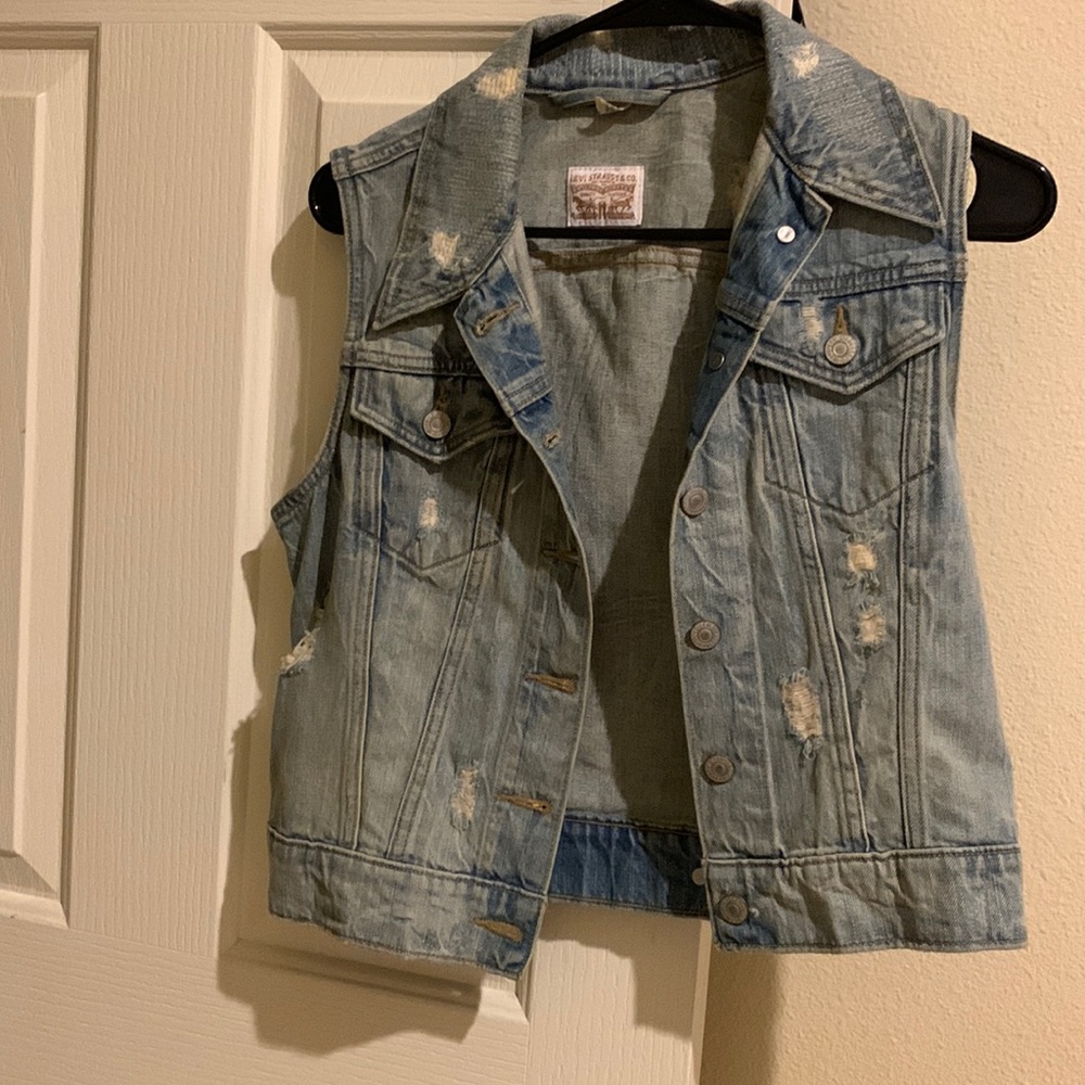 Levi denim vest
